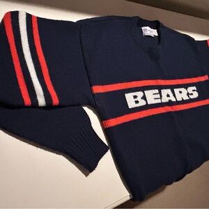 Men's Navy Sweater with Bears Logo